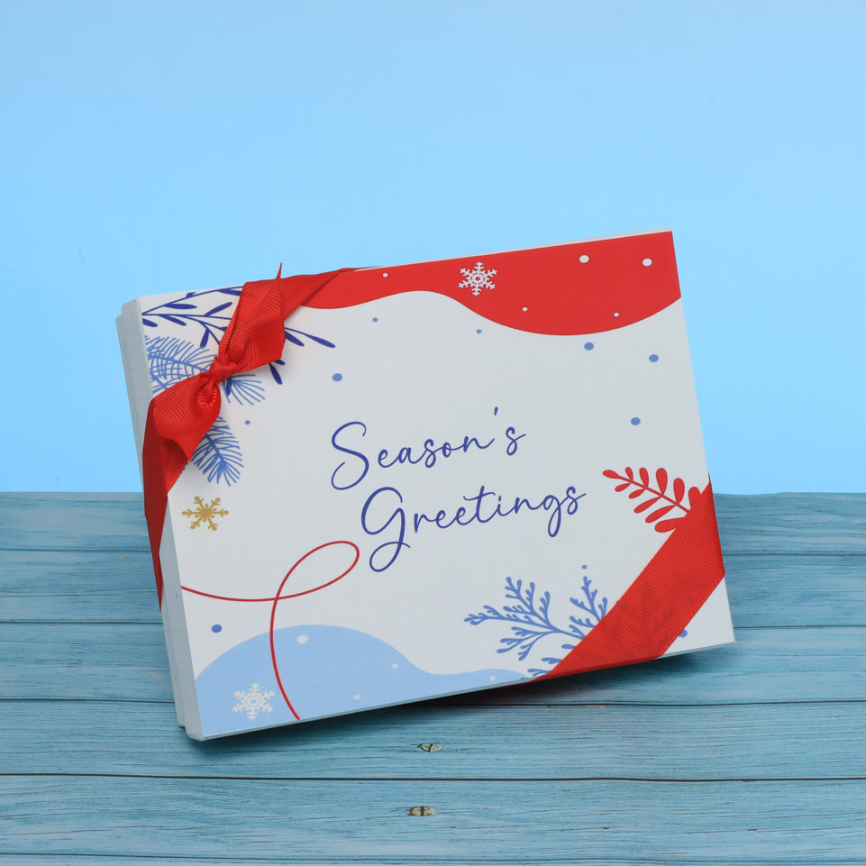 Season's greetings designed premium chocolate 12P hard box