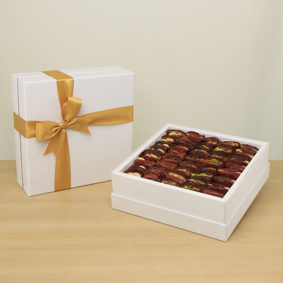Premium nut stuffed dates one-layer hard box