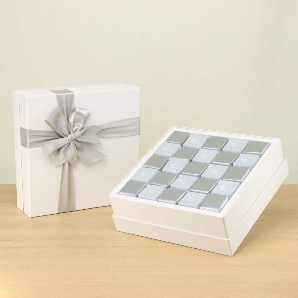 "I love you" classic 25-piece premium chocolate hard box