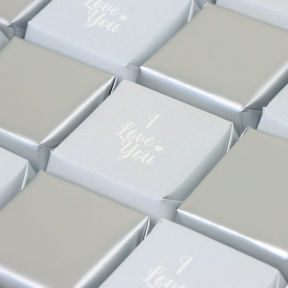 "I love you" classic 25-piece premium chocolate hard box