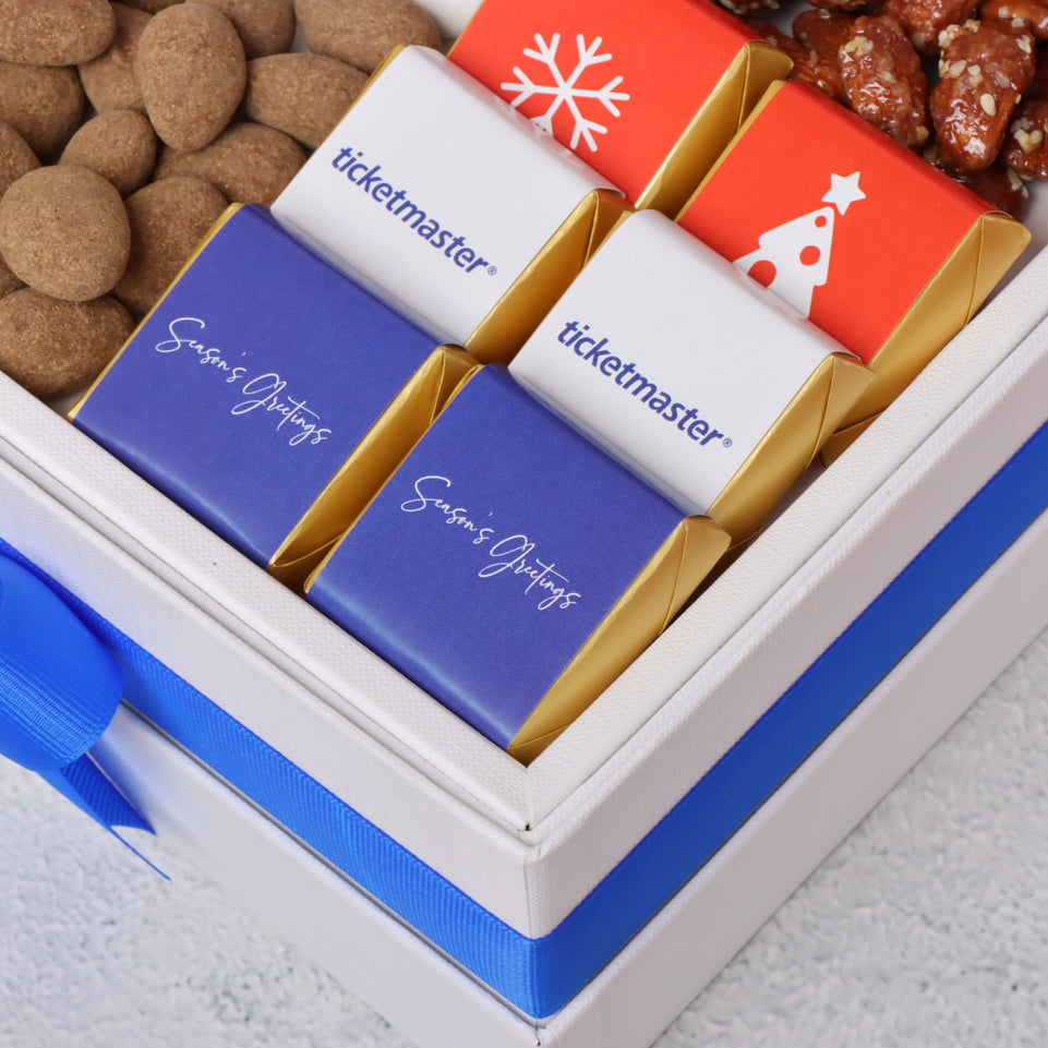 Corporate customized premium chocolate & sweets large hamper