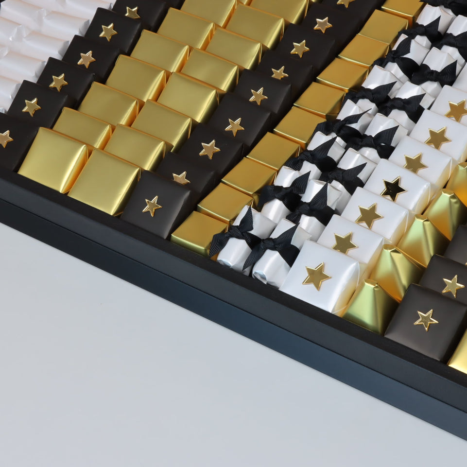 Premium large leather designed chocolate gift tray