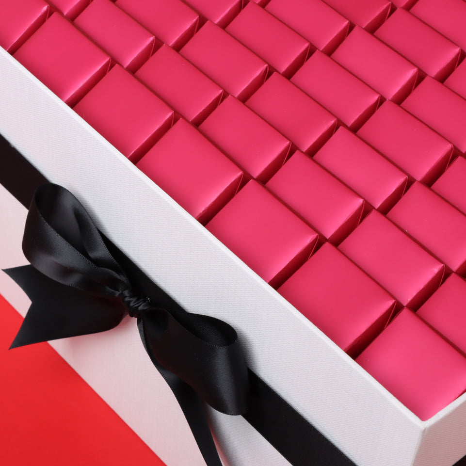 Season's greetings three tree designed premium chocolate extra large hamper