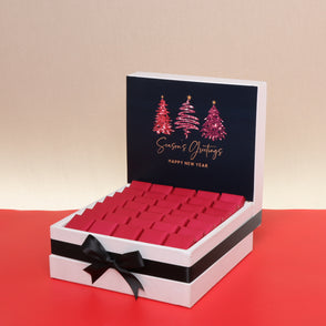 Season's greetings three tree premium...