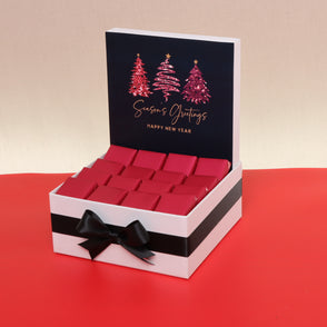 Season's greetings three tree premium...