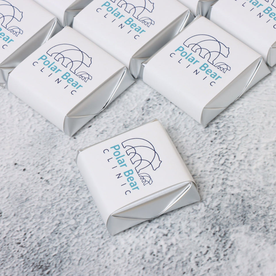 Corporate branded premium loose chocolate