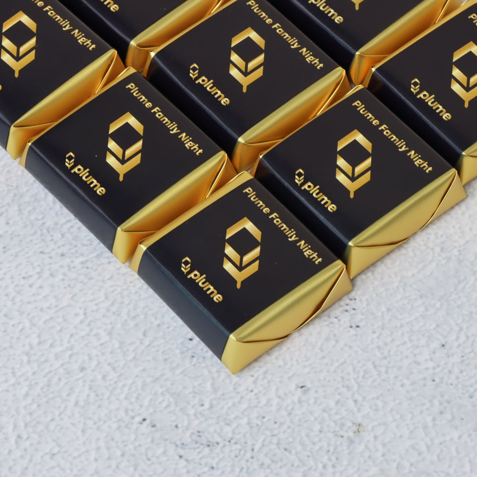 Corporate branded loose premium chocolate
