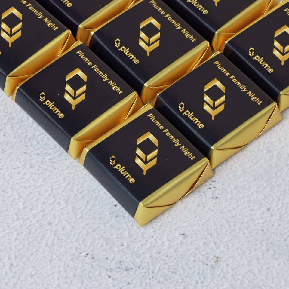 Corporate branded loose premium chocolate
