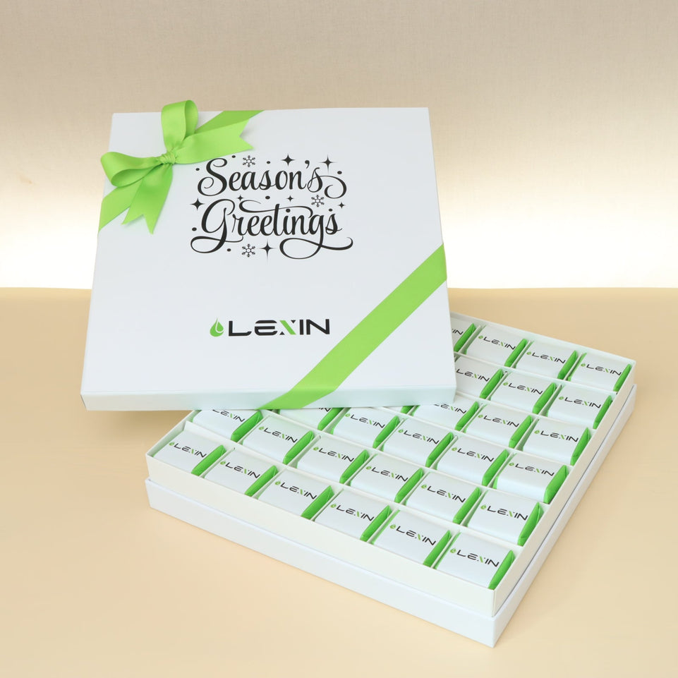 Corporate customized premium chocolate 36P printed hard box