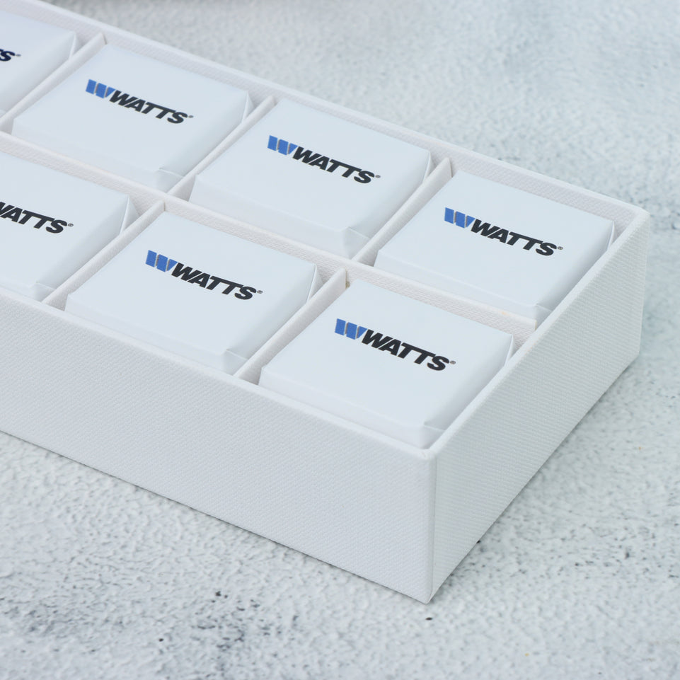 Set of 6 Corporate customized premium chocolate 8P hardbox