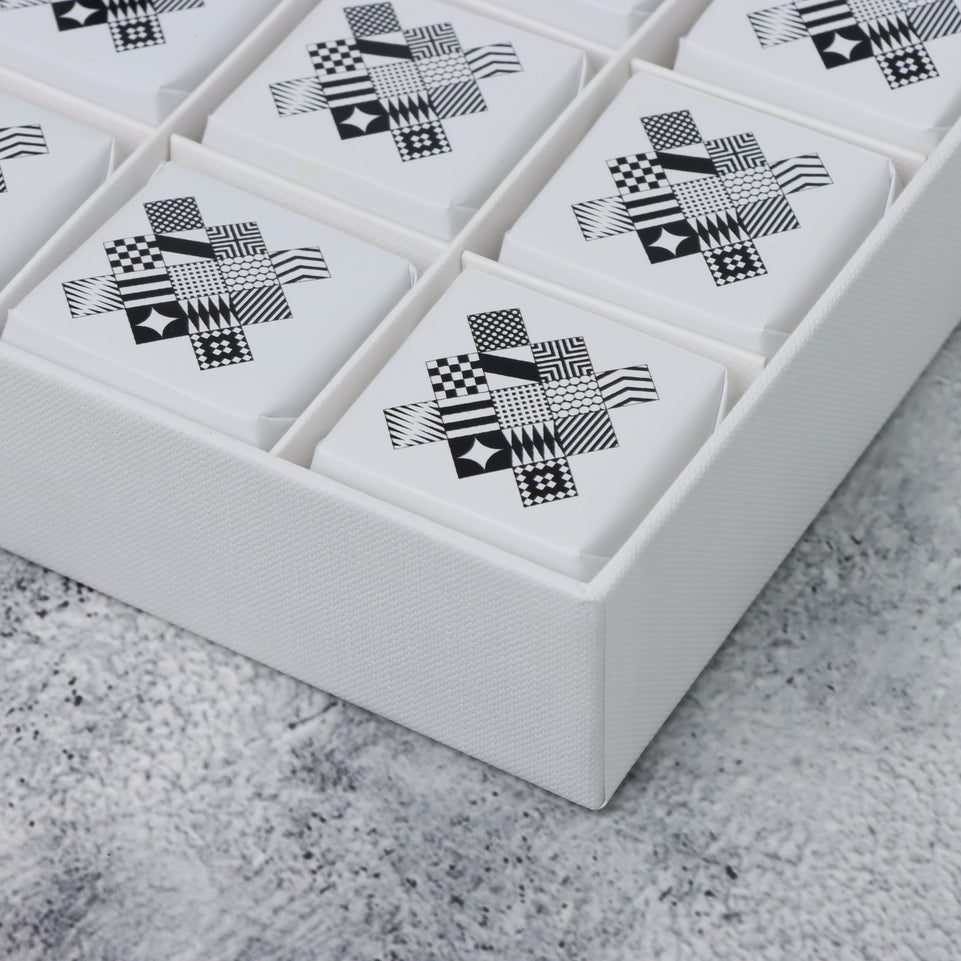 Set of 5 Corporate branded chocolate 12P hard box