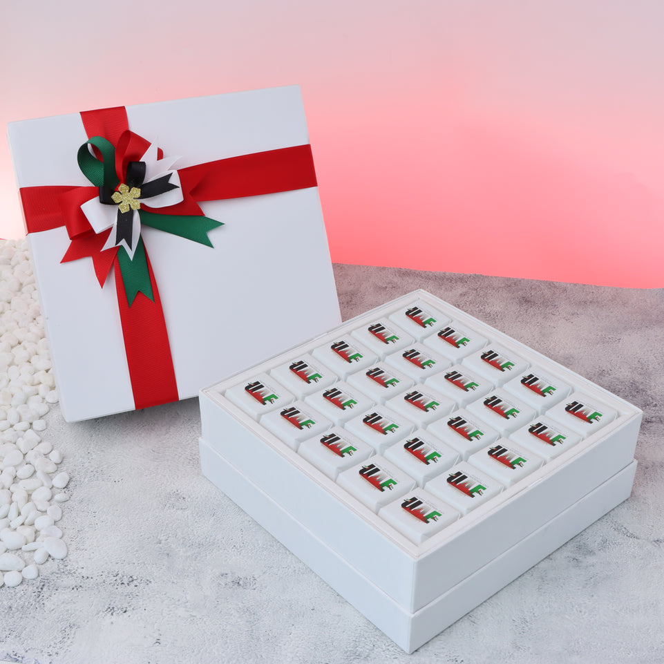 National day designed premium chocolate hard box