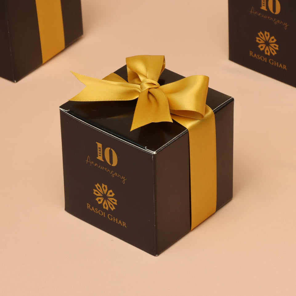 Set of 20 Corporate customized premium chocolate soft black box