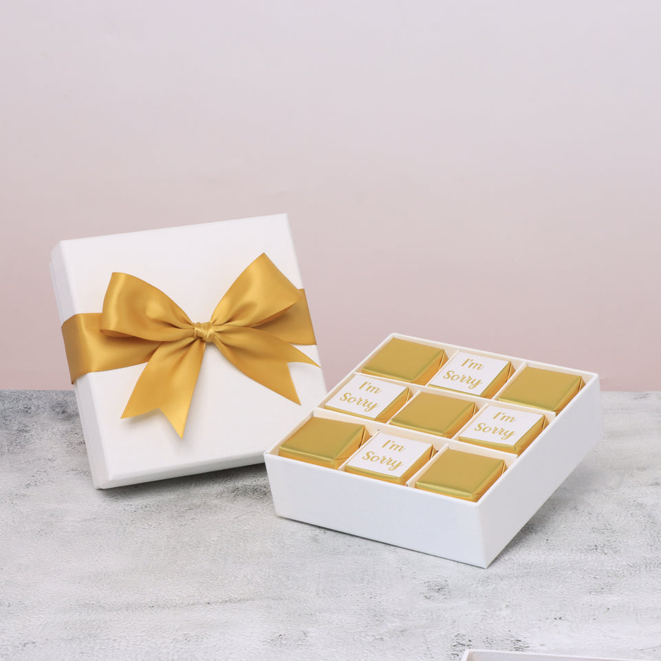 I'm sorry classic gold designed 9P chocolate hard box