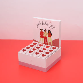 Girls before guys valentine designed ...