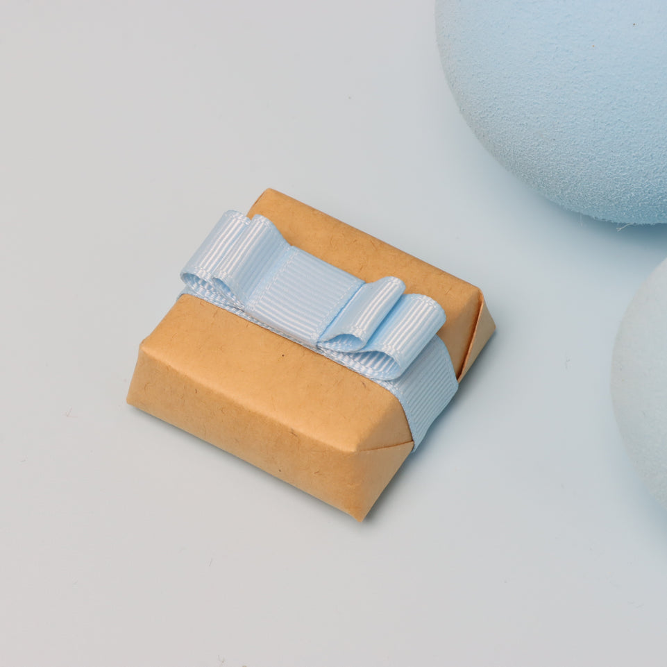 Rustic Ribbon Decorated Chocolate