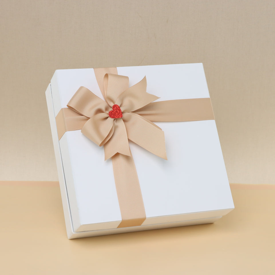 Valentines personalized photo designed chocolate 2-layer hard box