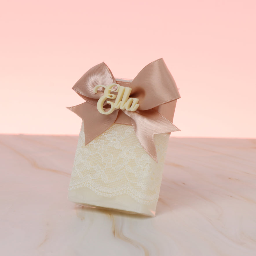 Set of 20 Crown decorated soap favor