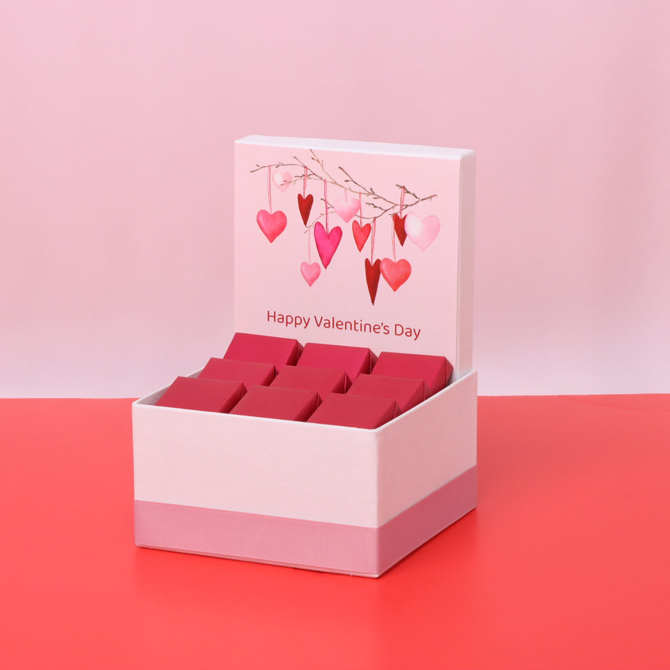 Hearts Tree valentine designed premium chocolate small hamper