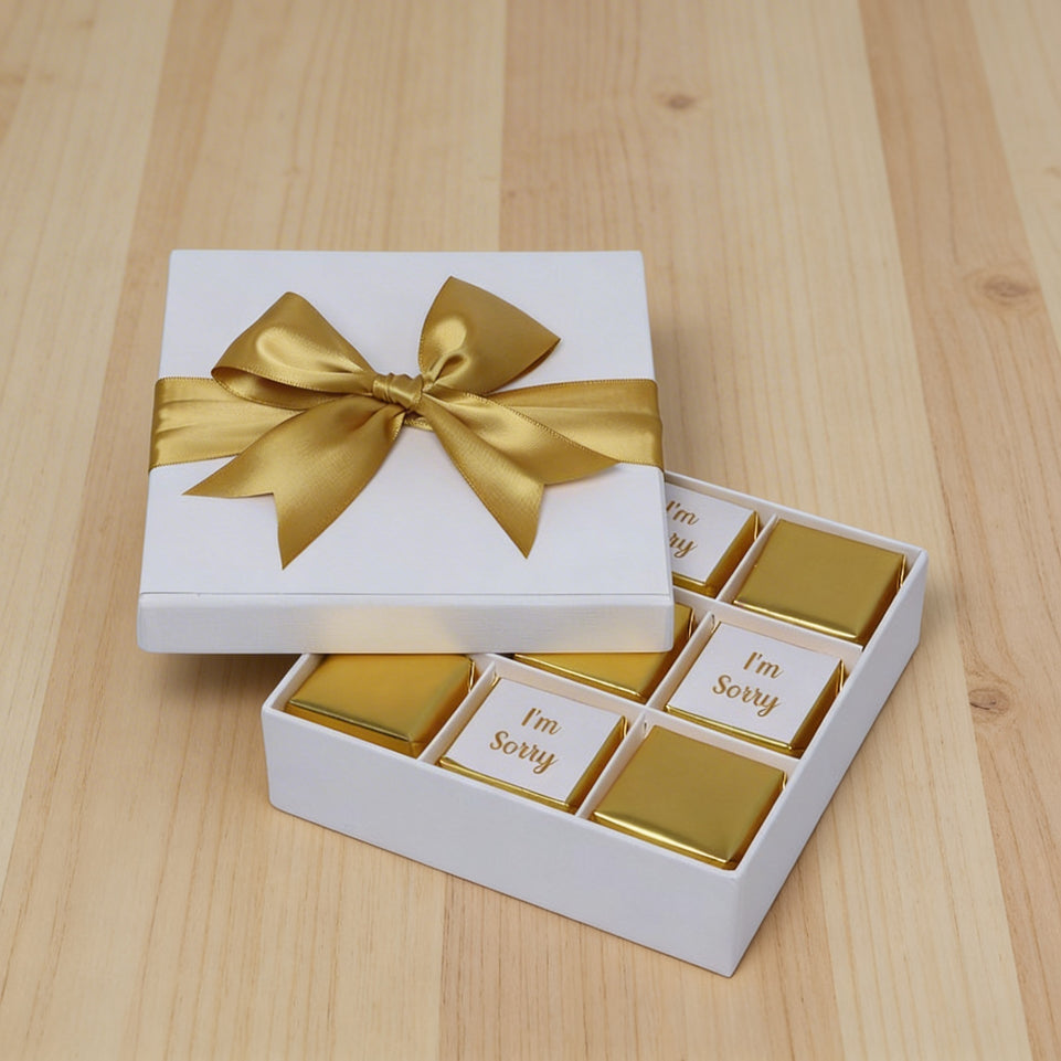 I'm sorry classic gold designed 9P chocolate hard box