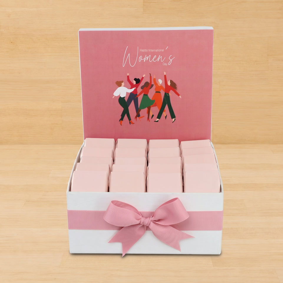 Happy international women's day premium chocolate medium hamper