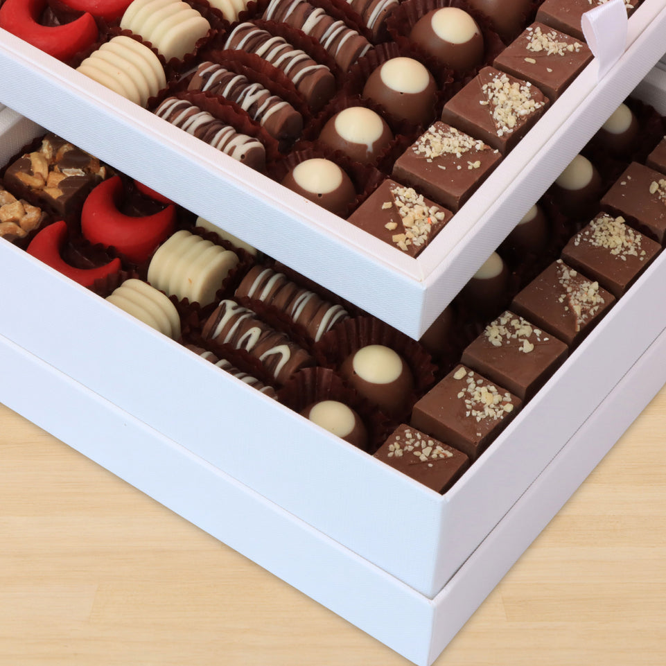 Work bestie designed 2-layer premium chocolate hard box