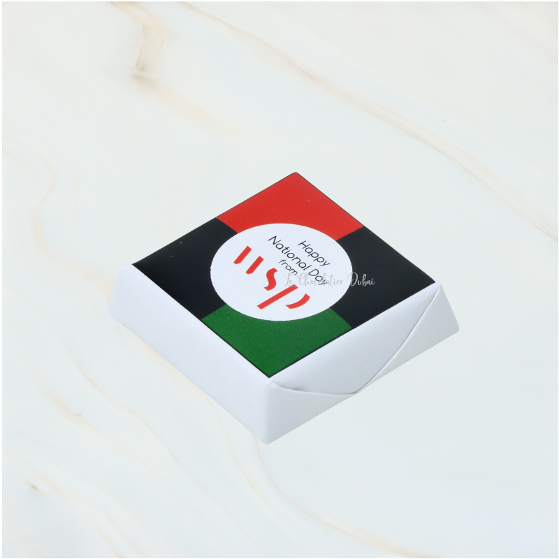 Corporate national day designed branded loose chocolate