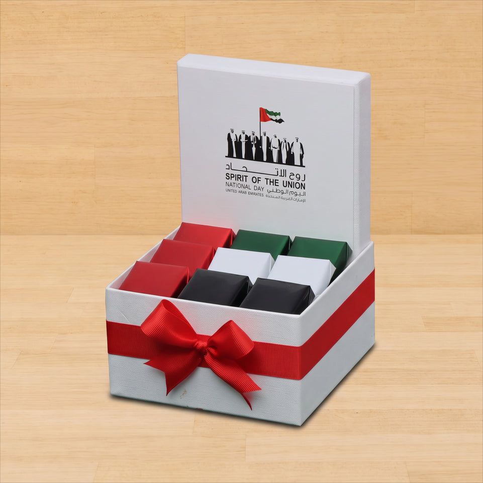 Spirit of union national day designed premium chocolate small hamper