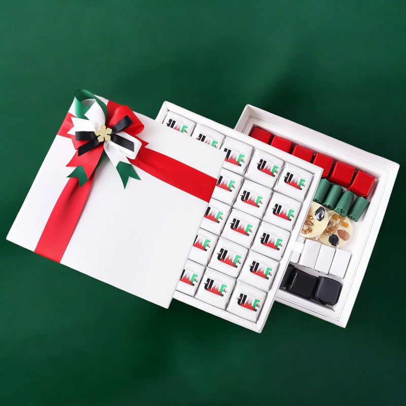 National day designed premium chocolate 2-layer hard box