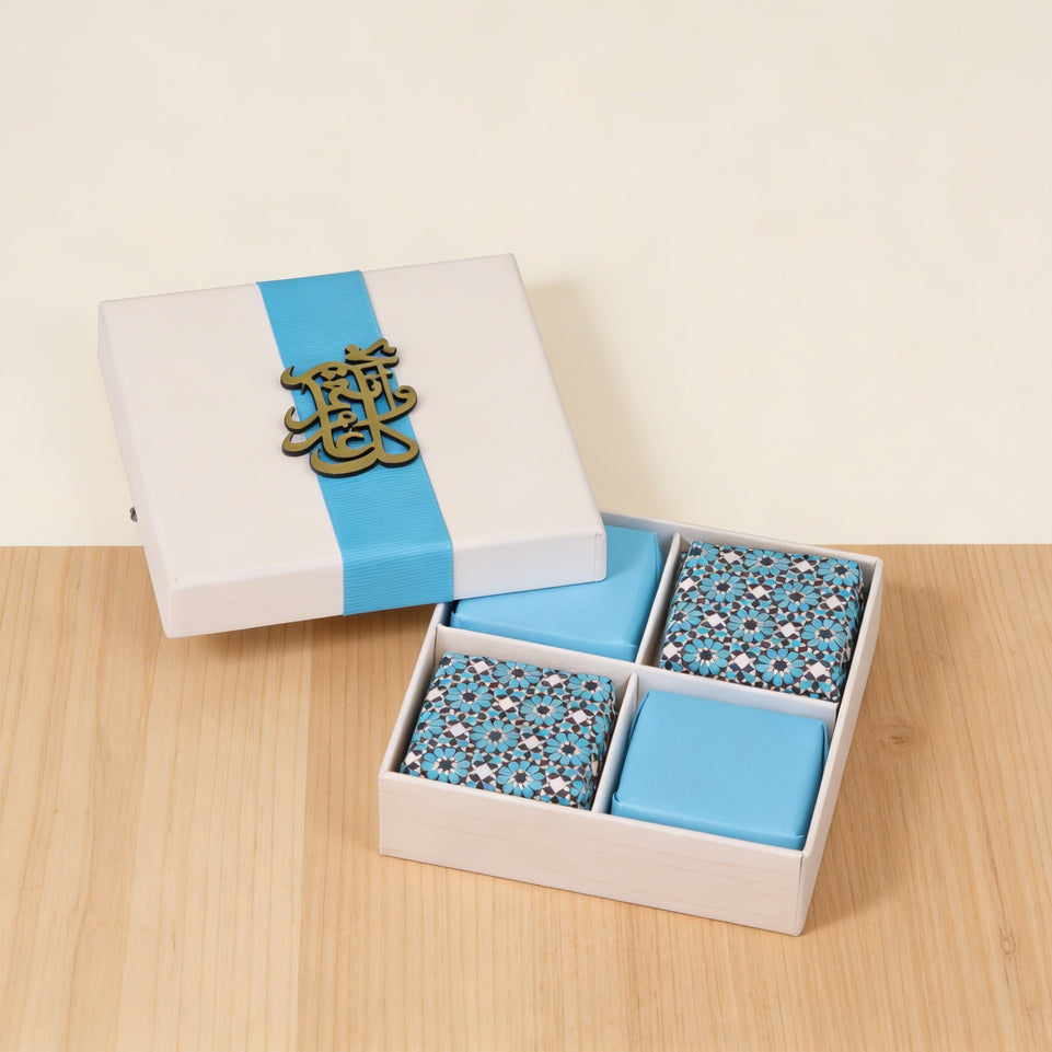 Set of 20 Ramadan Eid designed chocolate hard box