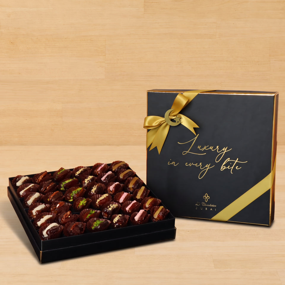 Ramadan eid luxury mixed stuffed dates hard box