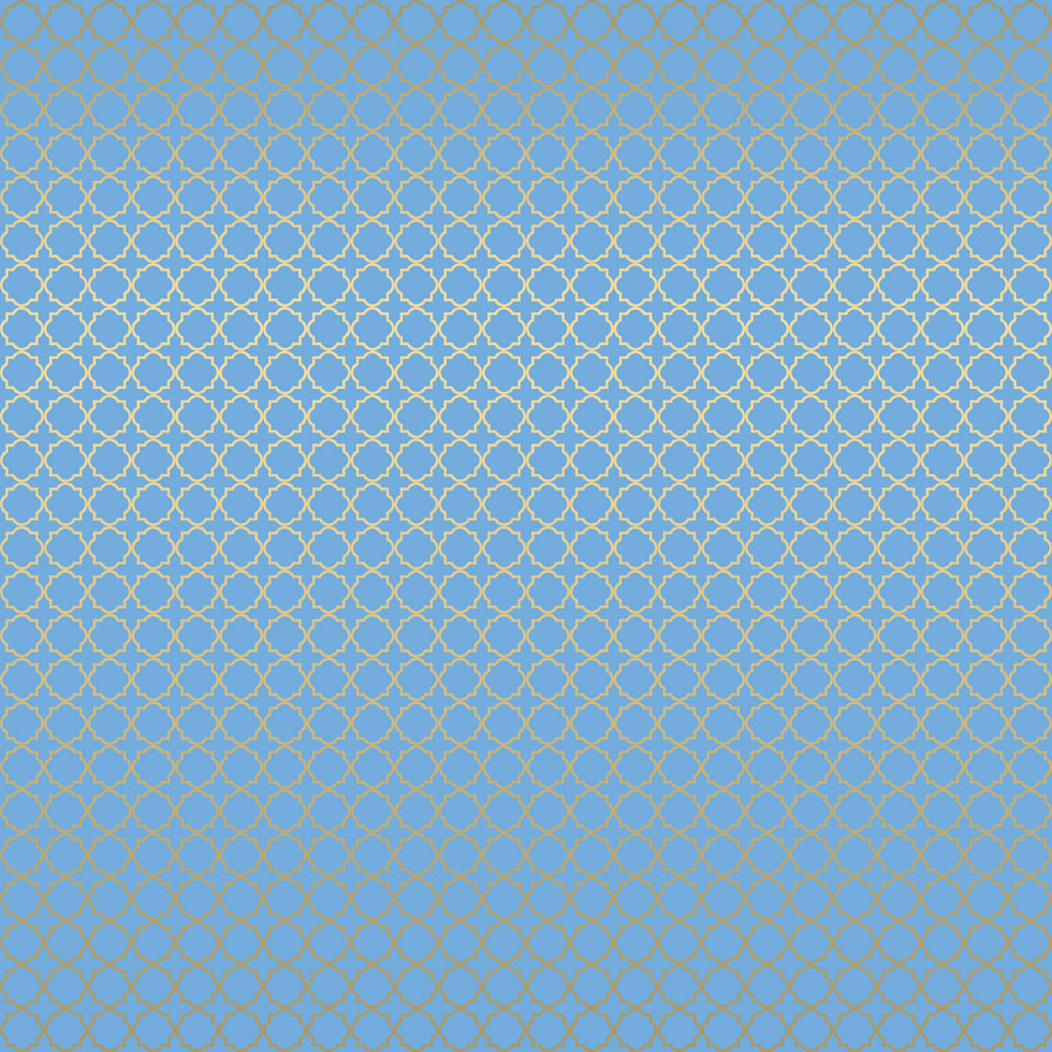 Simple patterned greeting card