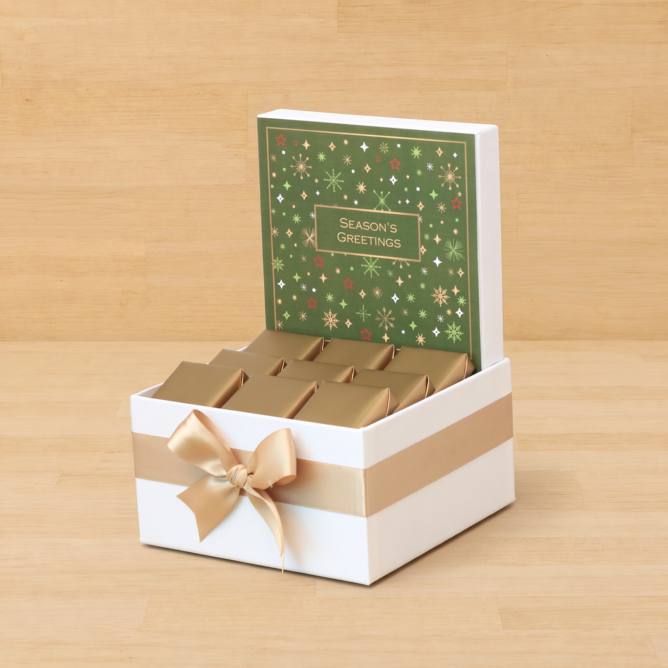 Season Greetings designed premium chocolate small hamper