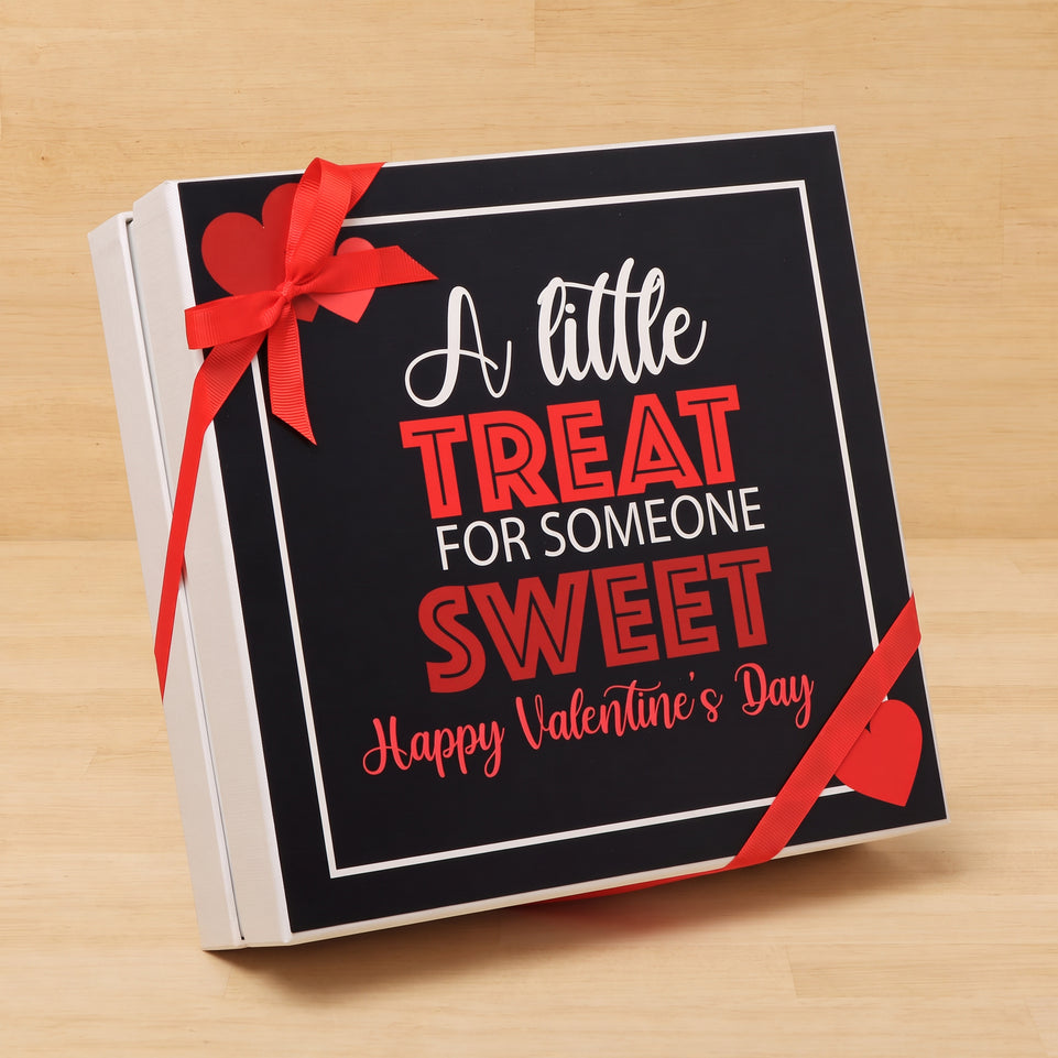 Happy valentine's day designed premium chocolate hard box