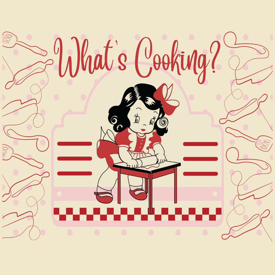 What's cooking greeting card