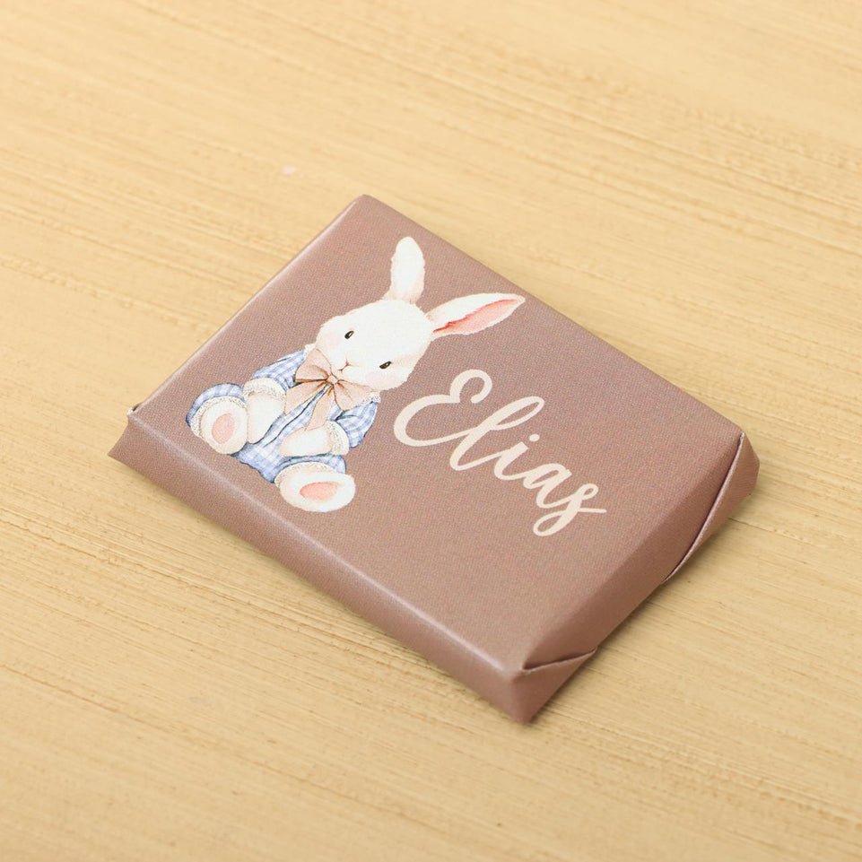 Baby boy personalized rabbit designed premium loose chocolate