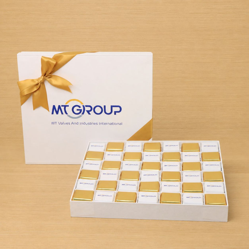 Corporate customized premium chocolate 42P hard box