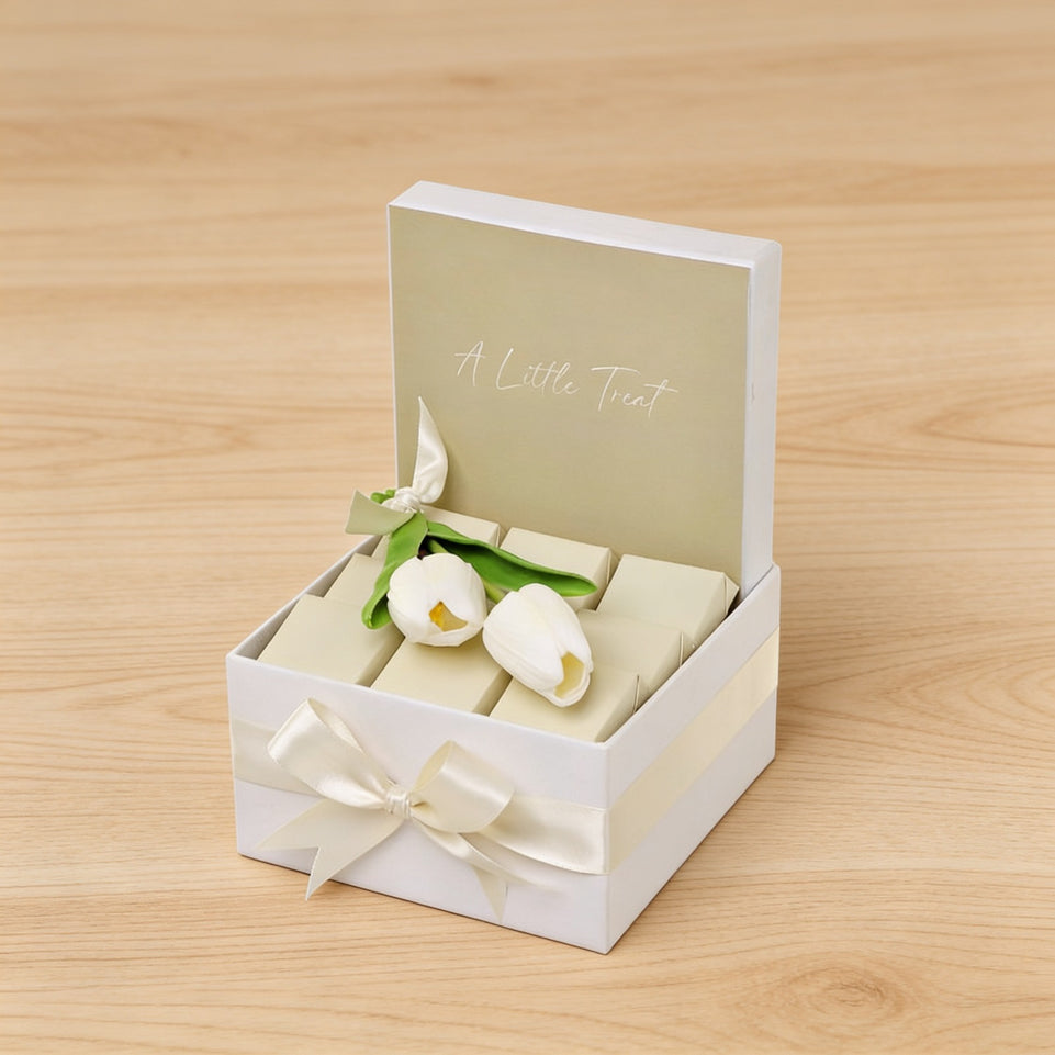 "A little treat" minimalist designed chocolate small hamper