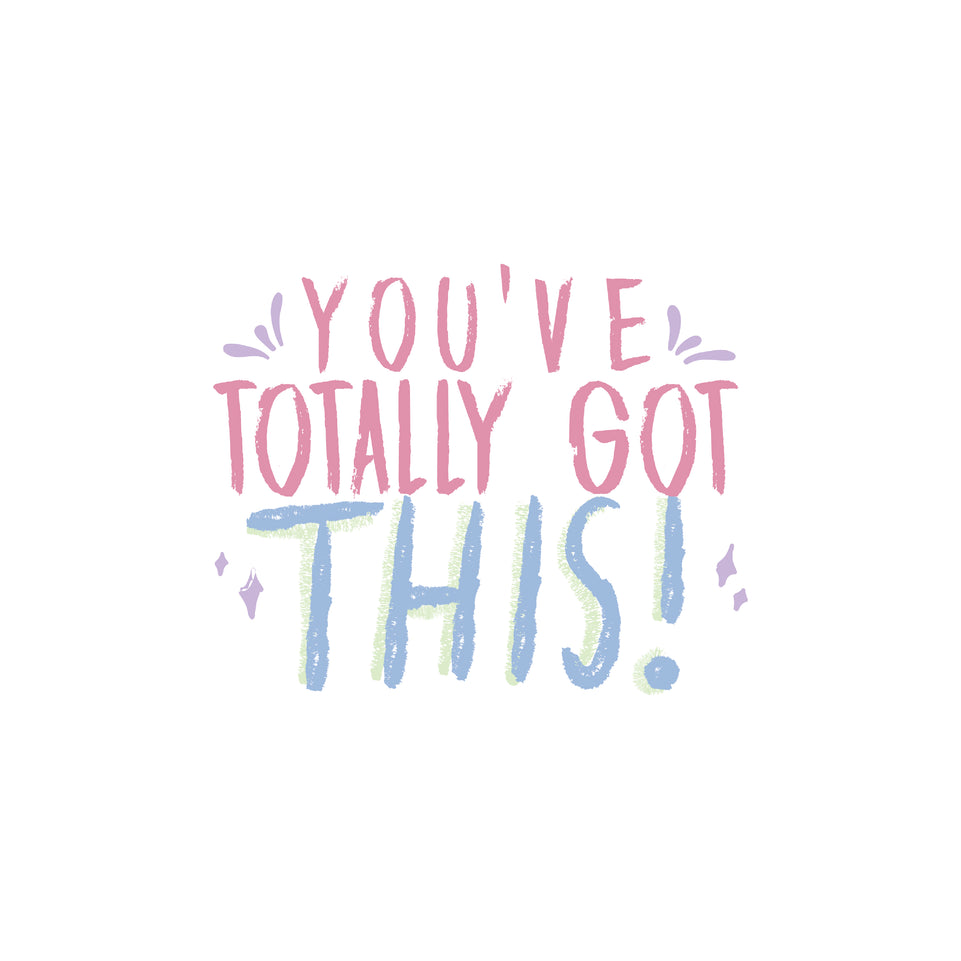You've totally got this
