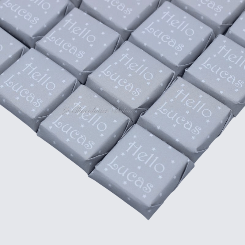 Baby Boy personalized premium chocolate