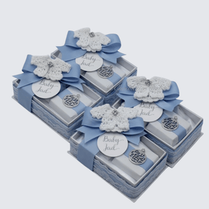 Set of 20 Baby crochet decorated choc...