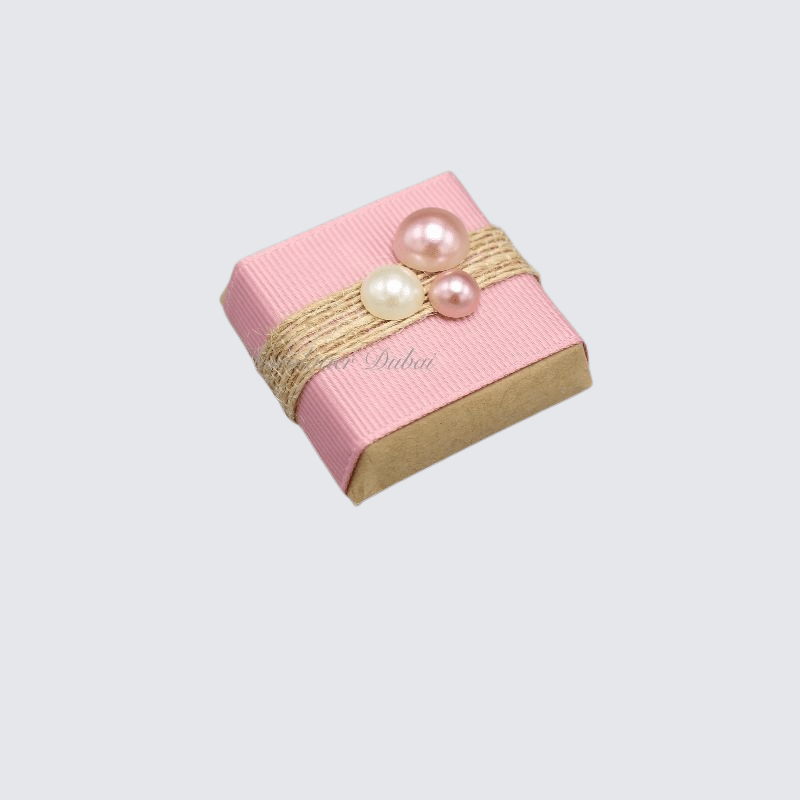 Luxury pearl decorated chocolate