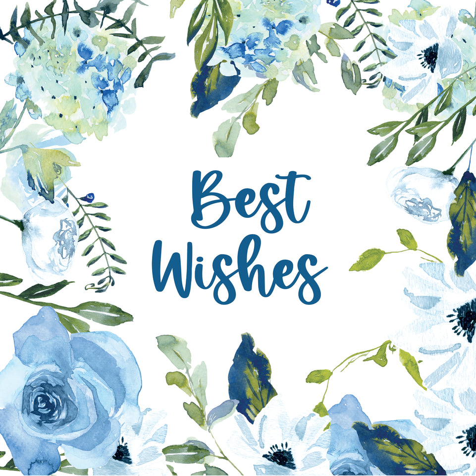 Blue best wishes