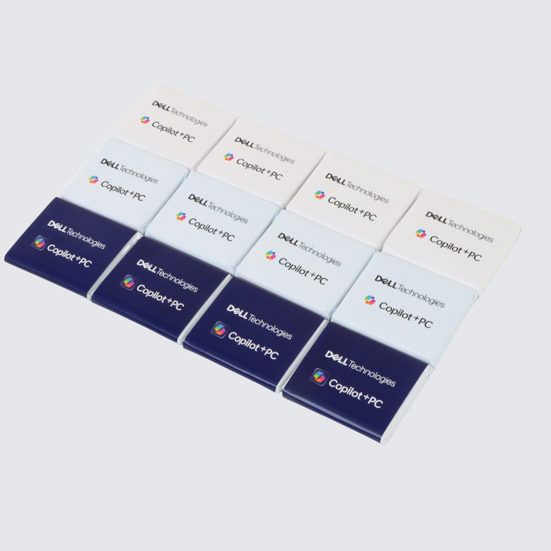 Corporate branded wrapped loose chocolate