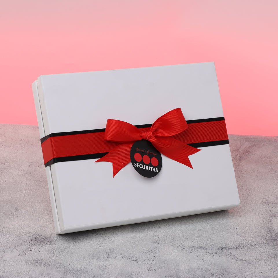 Set of 3 Corporate branded chocolate 20-piece hard box