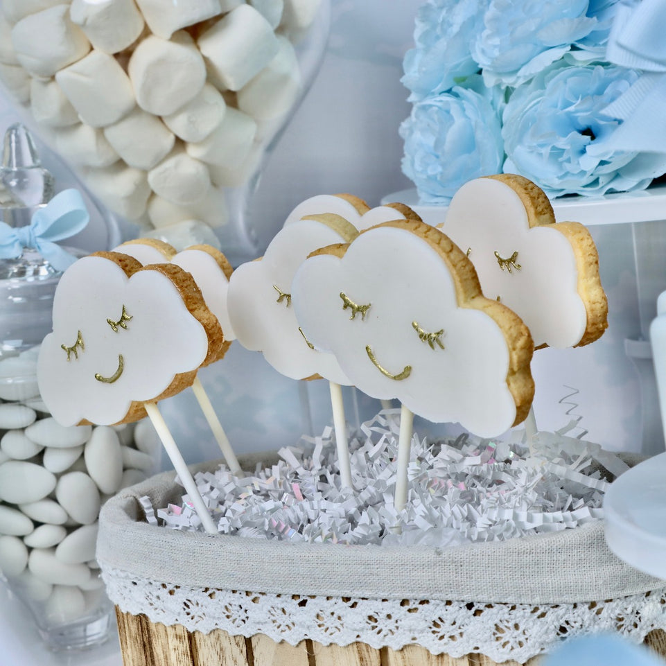 Luxury hot air baloon theme chocolate & sweets dessert tables