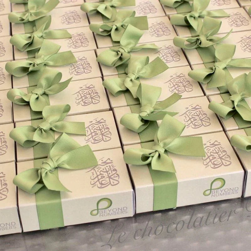 Corporate customized premium chocolate printed box