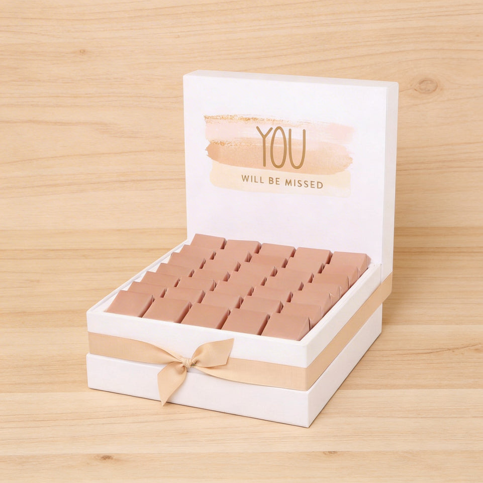 You will be missed stain designed premium chocolate large hamper