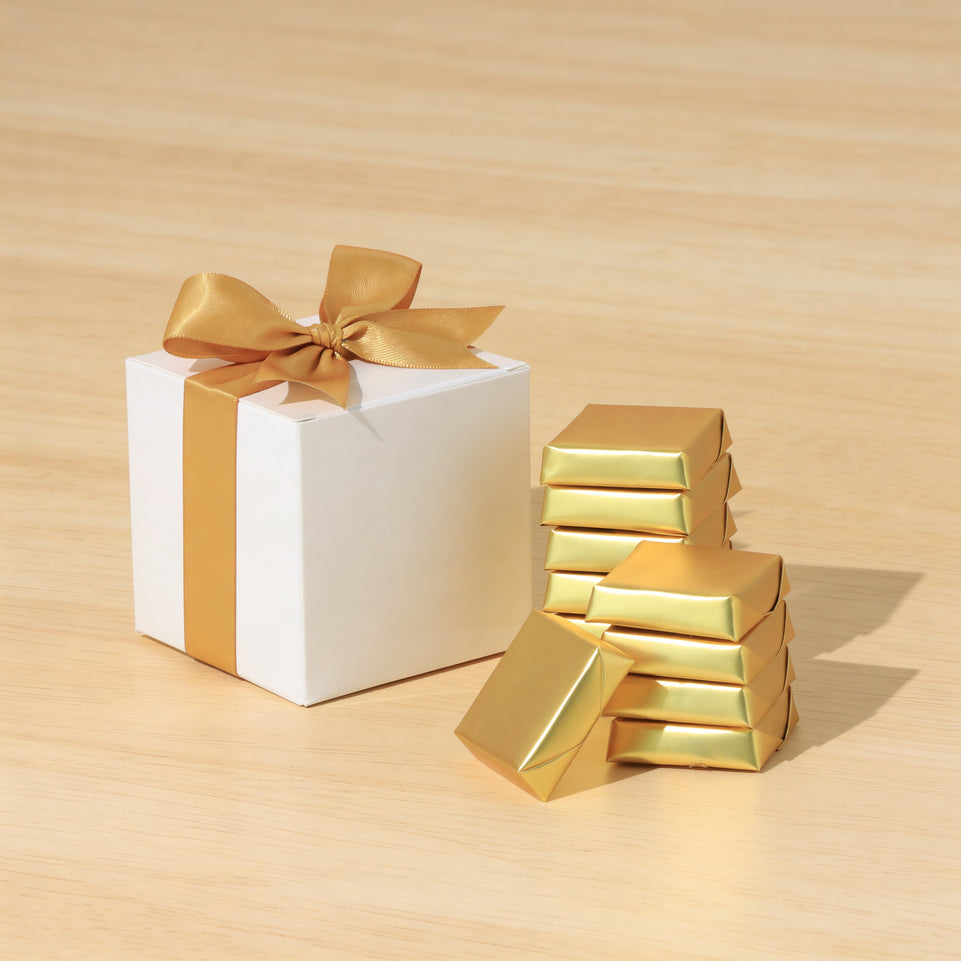 Premium chocolate cube soft box