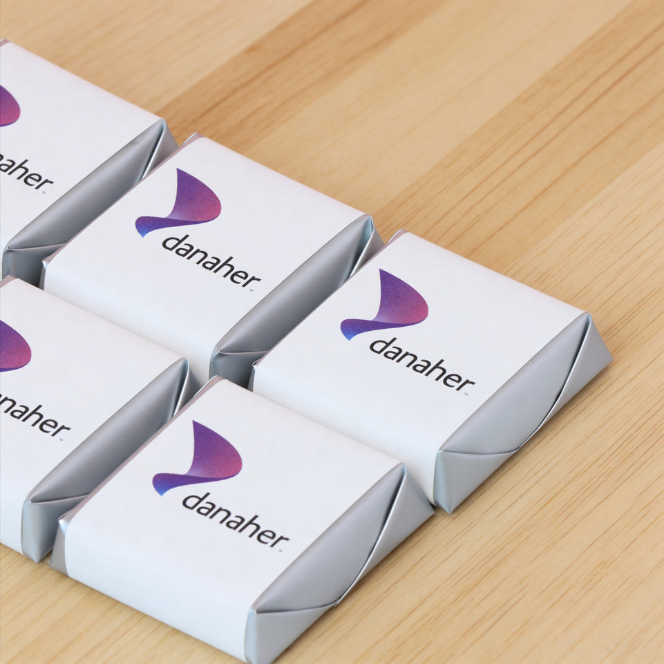 Corporate customized premium chocolate card